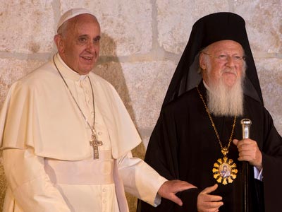 Στο Φανάρι ο Πάπας Φραγκίσκος