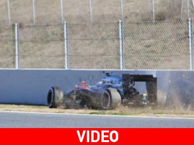 Σοβαρό ατύχημα για τον Alonso