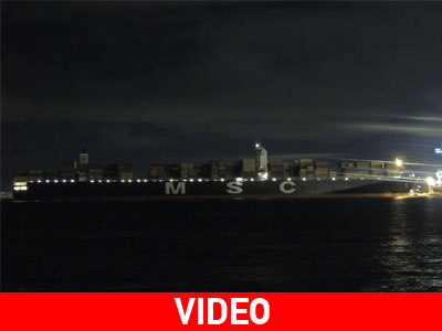 Στον Πειραιά το μεγαλύτερο φορτηγό πλοίο στον κόσμο