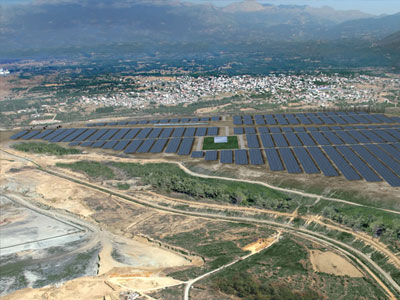Φωτοβολταϊκό πάρκο-μαμούθ στη Μεγαλόπολη