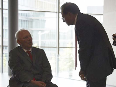 Τετ-α-τετ Χαρδούβελη – Σόιμπλε στο Βερολίνο