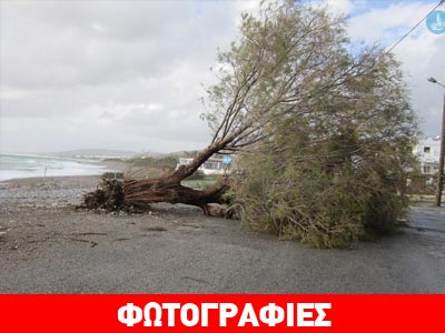 Kαταστροφές από ανεμοστρόβιλο στο Κιοτάρι της Ρόδου