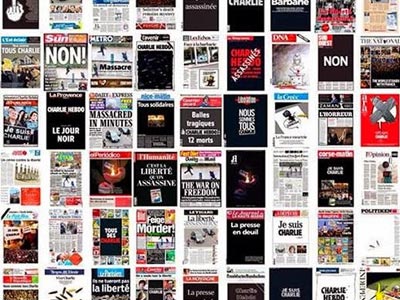 «Je suis Charlie» από δεκάδες εφημερίδες σε όλο τον κόσμο