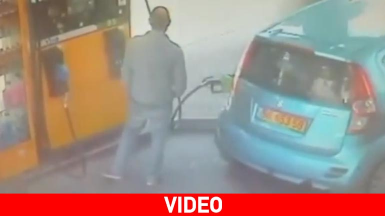 Έβαλε φωτιά σε βενζινάδικο για ένα τσιγάρο