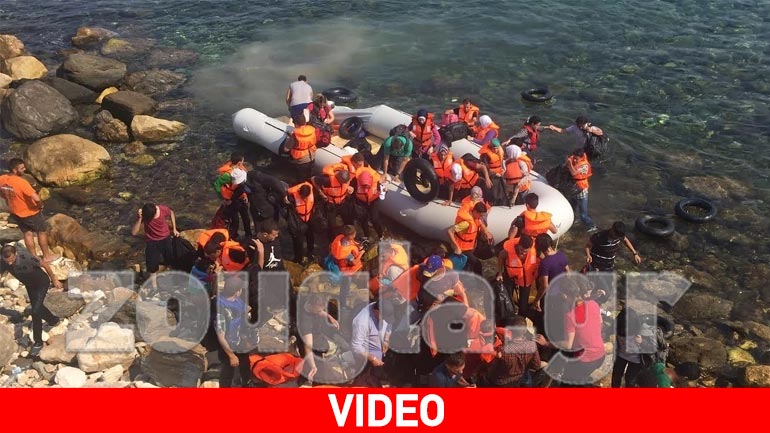 Μετανάστες έφτασαν στη Σάμο