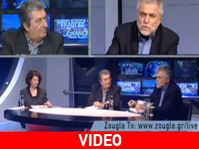 Debate Φ. Κούβελα-Δ. Χατζησωκράτη στην τηλεόραση της Ζούγκλας