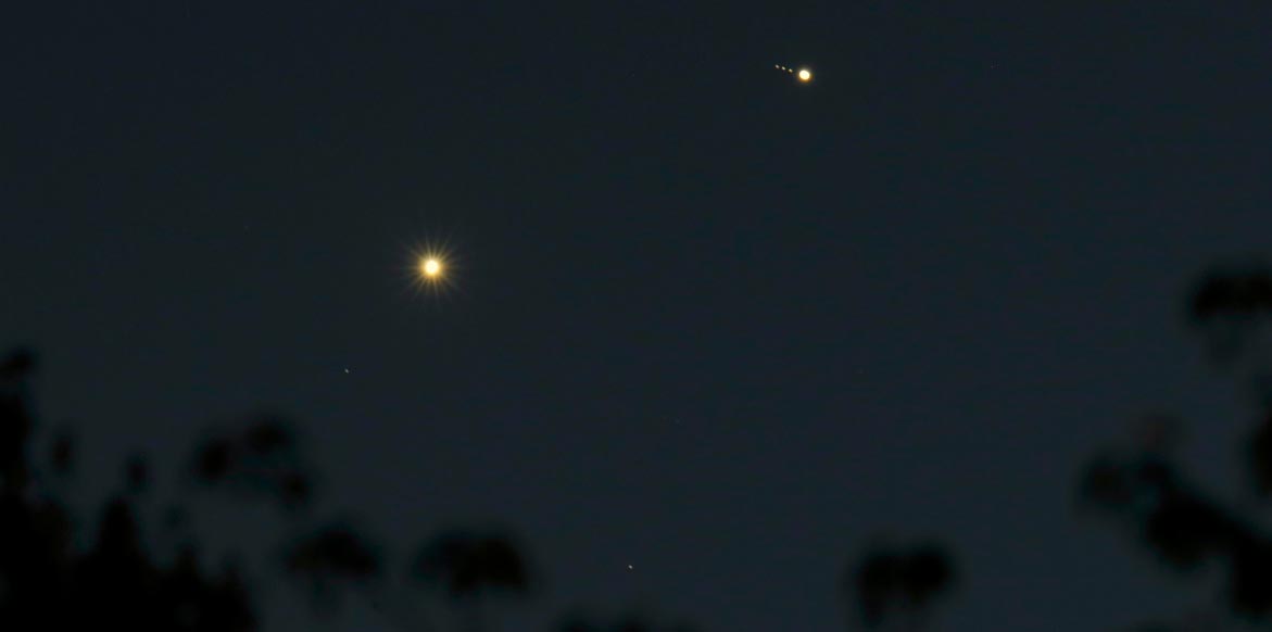 Πλανητικό φλερτ Αφροδίτης-Δία