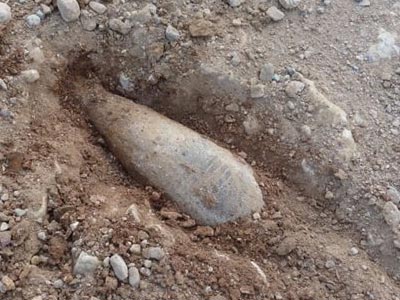 Bρέθηκε βλήμα του Β’ Παγκοσμίου Πολέμου στον Λυκαβηττό