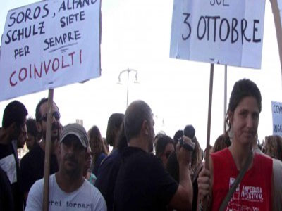 Λαμπεντούζα: Αποδοκιμασίες κατά του Σουλτς