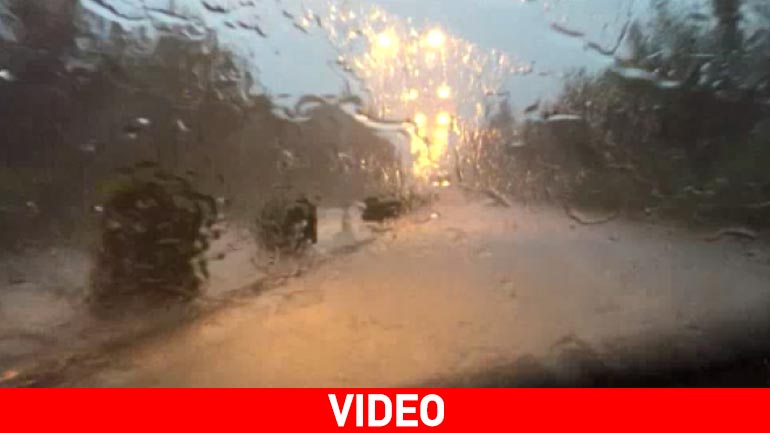 Άνοιξαν οι ουρανοί στη Ρόδο…