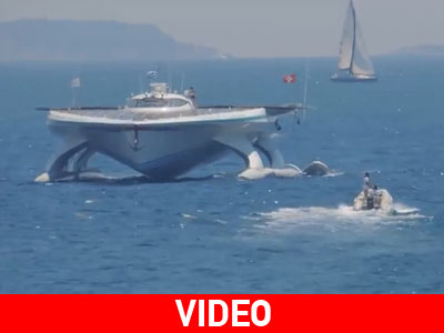 Στον Πειραιά το μεγαλύτερο ηλιακό σκάφος του κόσμου