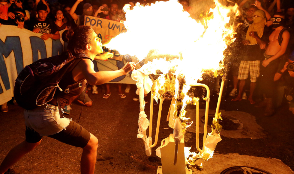 Διαδηλώσεις στη Βραζιλία