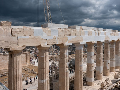 Πλήρης αποκατάσταση του Παρθενώνα το 2013