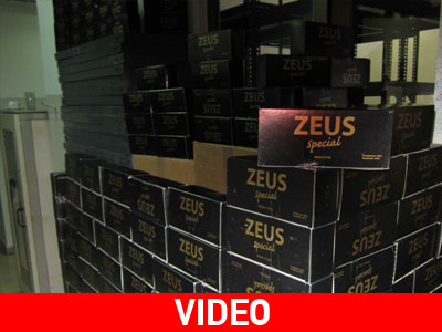 Μπλόκο σε μεγάλη παρτίδα κροτίδων