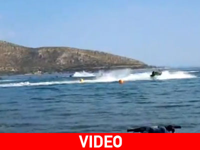Τραυματίστηκε δημοσιογράφος της zougla.gr σε αγώνες jet ski