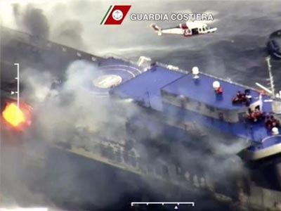 Norman Atlantic: Καμμία απάντηση από το Υπουργείο για τον αριθμό των αγνοουμένων