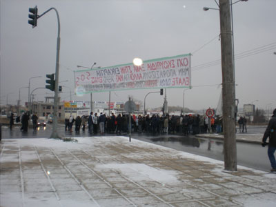 Σχεδιάζουν τον αποκλεισμό της περ. οδού στην Ευκαρπία