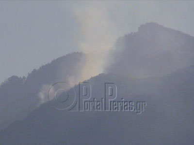 Πυρκαγιές σε Όλυμπο και Λεπτοκαρυά Πυρκαγιές σε Όλυμπο και Λεπτοκαρυά