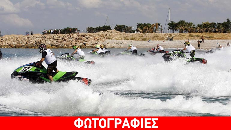 Διεθνής αγώνας τζετ σκι Akropolis Jet Raid