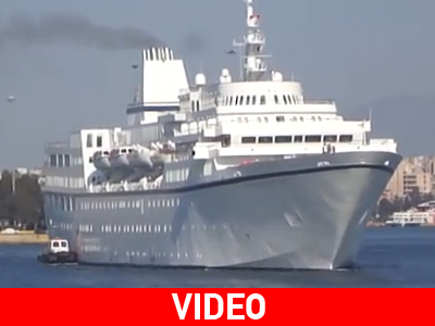Στη Θεσσαλονίκη το εντυπωσιακό «Aegean Odyssey»