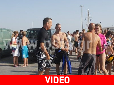Ο… κολυμβητής Τομ Χανκς στις Κυκλάδες