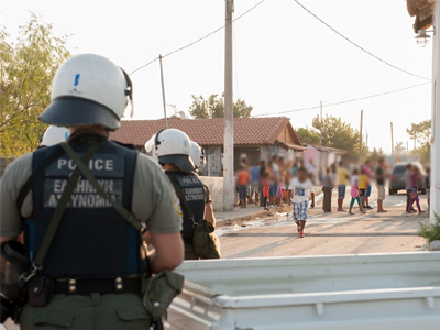 Αστυνομική επιχείρηση σε καταυλισμούς Ρομά στη Λακωνία