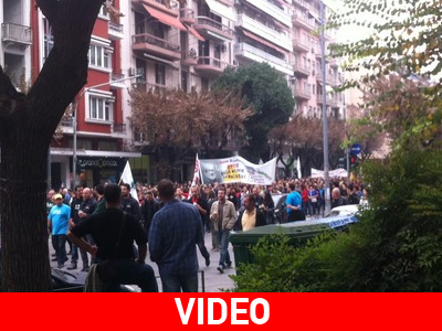 Θεσσαλονίκη: Πορεία κατά των μεταλλείων χρυσού Θεσσαλονίκη: Πορεία κατά των μεταλλείων χρυσού
