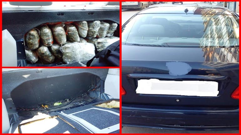 Έμπορος ναρκωτικών τράκαρε το περιπολικό της αστυνομίας!