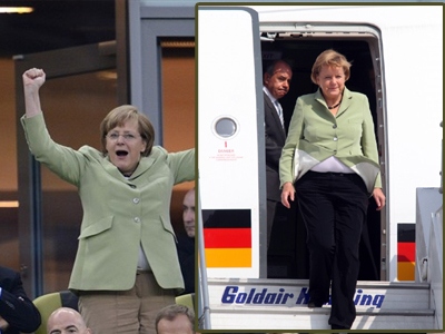 Τι απαντά η Μέρκελ για το πολυσυζητημένο σακάκι της;