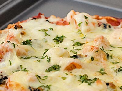 Πίτσα με λίγες θερμίδες