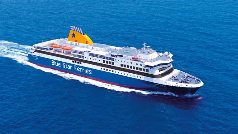Το επιβατηγό-οχηματαγωγό «Blue Galaxy» στον στόλο της Blue Star Ferries