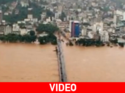 Βραζιλία: Πλημμύρες αναγκάζουν 6.000 ανθρώπους να εγκαταλείψουν τα σπίτια τους