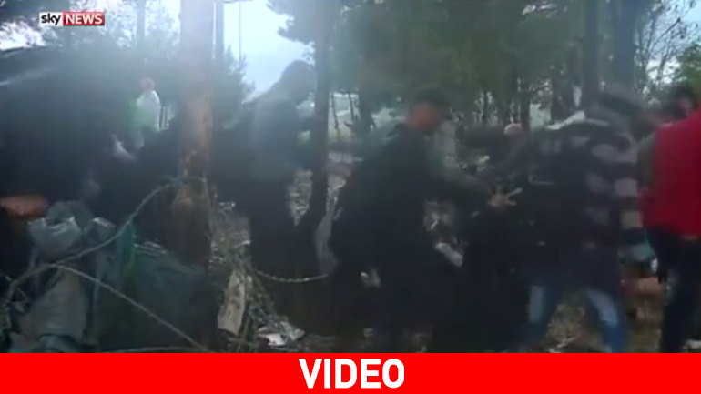 Εικόνες ντροπής στα Σκόπια