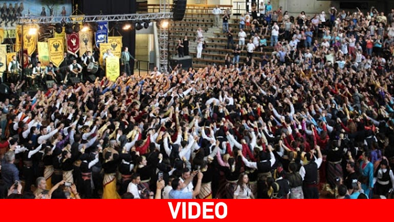 Πλάνα από το 34ο Πανευρωπαϊκό Φεστιβάλ Ποντιακών Χορών