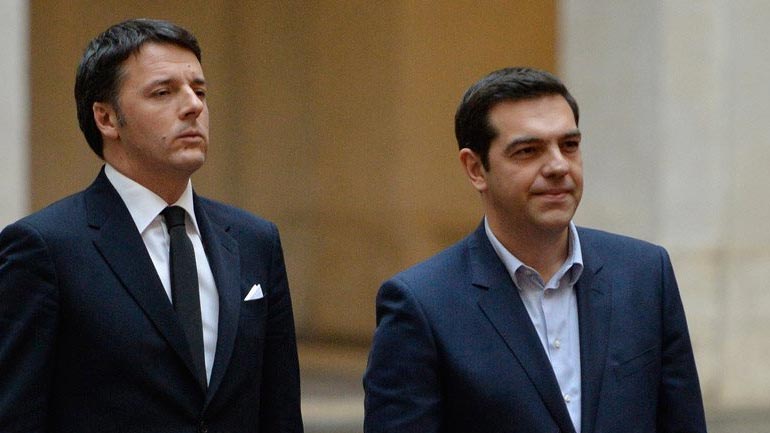 Τηλεφωνική επικοινωνία Ρέντσι-Τσίπρα για το ναυάγιο Τηλεφωνική επικοινωνία Ρέντσι-Τσίπρα για το ναυάγιο