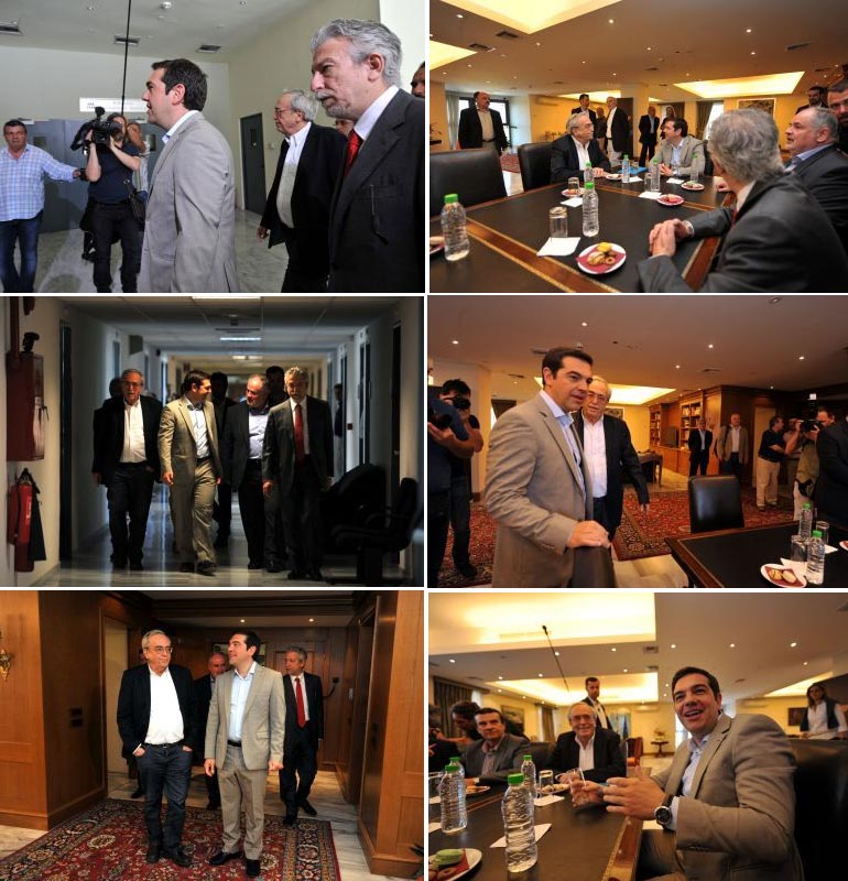 Στιγμιότυπα από το Υπουργείο Παιδείας