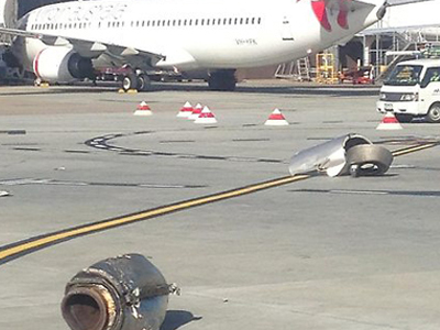 Σύγκρουση πτερυγίων αεροσκαφών στη Μύκονο