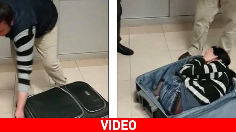 Τουρκία: Κρύφτηκε σε βαλίτσα για να περάσει τα σύνορα…