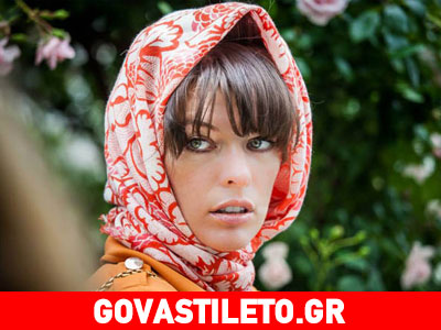 Η Μίλα Γιόβοβιτς μας δείχνει την φουσκωμένη της κοιλίτσα!