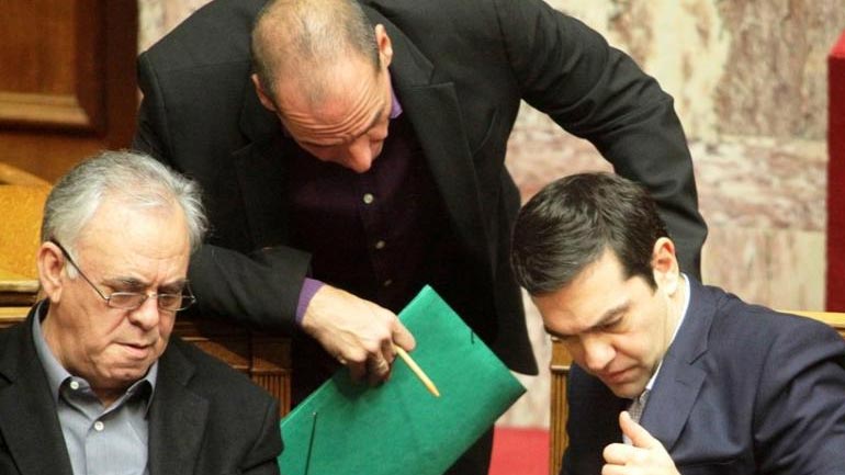 Δραγασάκης και Βαρουφάκης ενημέρωσαν την ΚΟ του ΣΥΡΙΖΑ για τις διαπραγματεύσεις