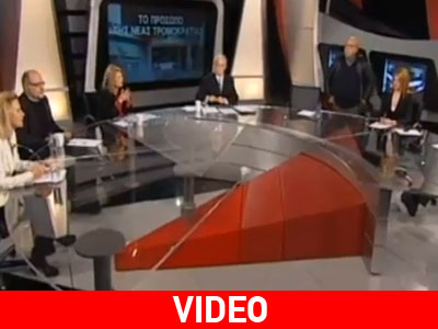 Αποχώρησε από το πάνελ του Πρετεντέρη ο Βούτσης