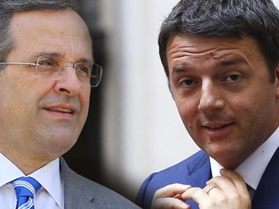 Γεύμα εργασίας Σαμαρά-Ρέντσι