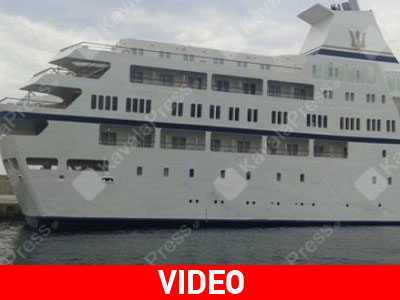Από το Τσανάκαλε στο λιμάνι της Καβάλας το Aegean Odyssey
