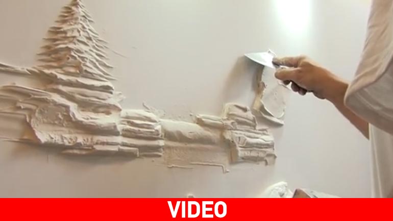 O σοβατζής που έγινε καλλιτέχνης…