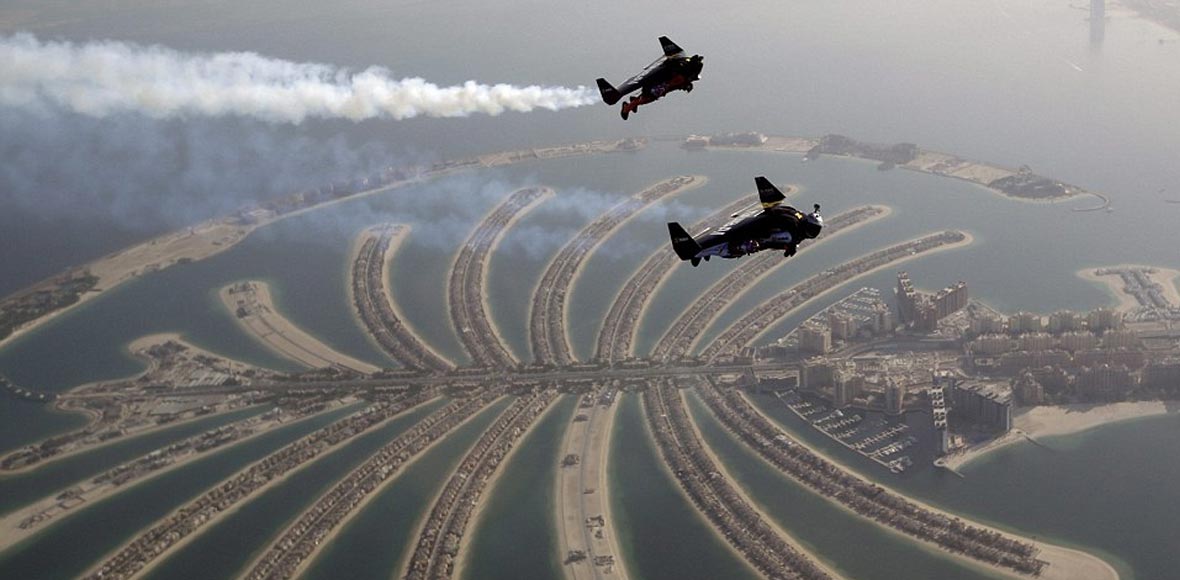 Πετώντας πάνω από το Ντουμπάι