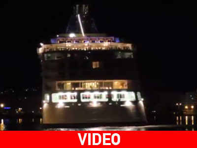 Το πολυτελέστερο κρουαζιερόπλοιο κατέπλευσε στον Πειραιά