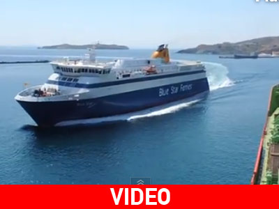 «Έδεσε» το πλοίο σε λιγότερο από 4 λεπτά