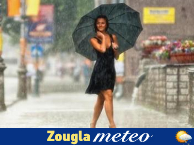 Ζέστη με βροχές και καταιγίδες