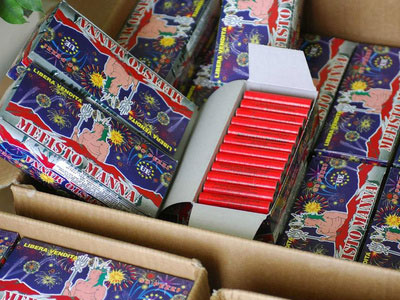 Κατασχέθηκαν 11.740 κροτίδες στην Αρεόπολη Λακωνίας