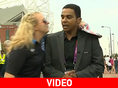 O ρεπόρτερ και τα τυχερά του…